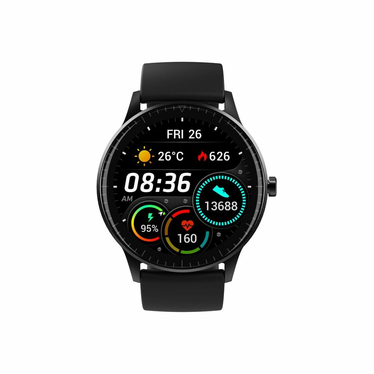 Smartwatch Denver Electronics SW-173 Zwart 1,28