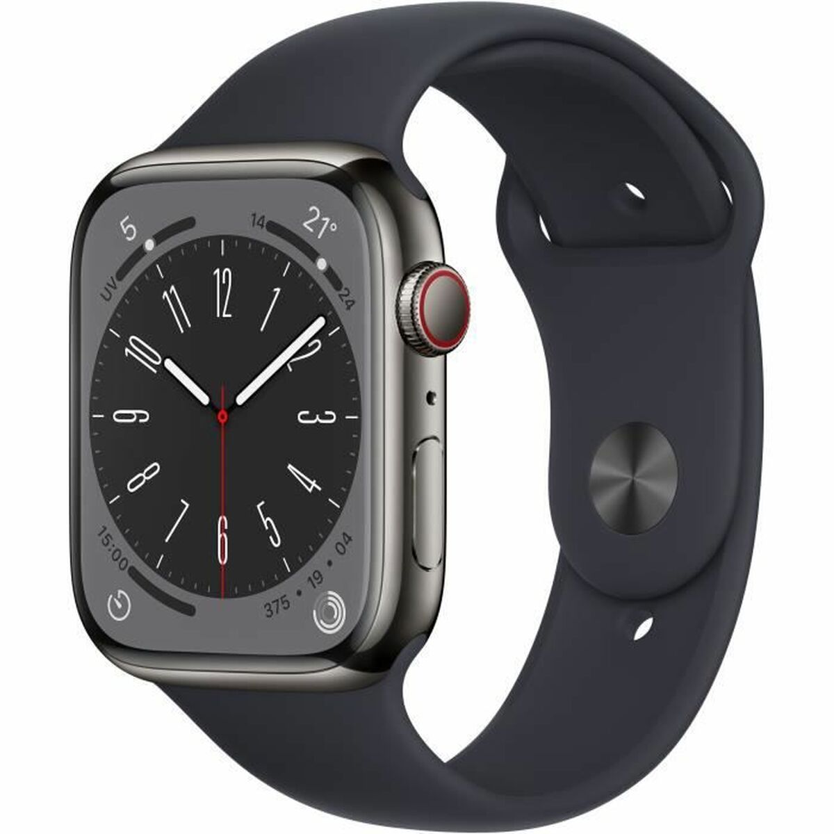 Smartwatch Apple Watch Series 8 4G Zwart GPS aanbieding