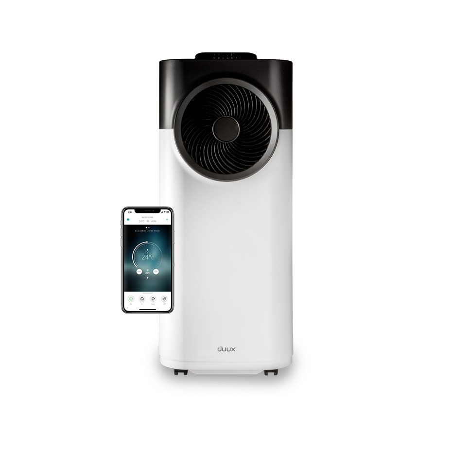 Duux DXMA05 Blizzard Smart 12.000 BTU Mobiele airco Wit aanbieding