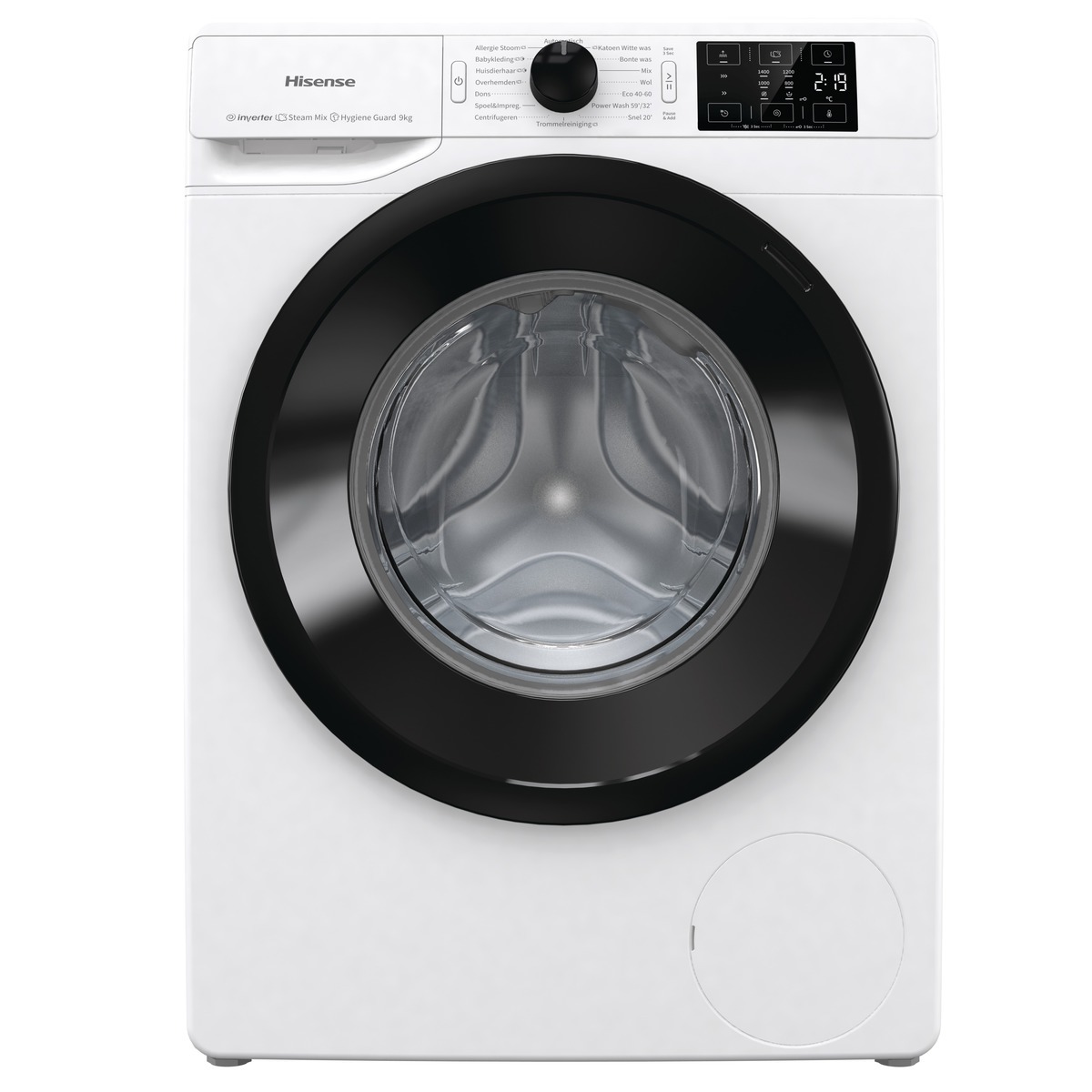 Hisense WFGE901439VMQ Wasmachine Wit aanbieding