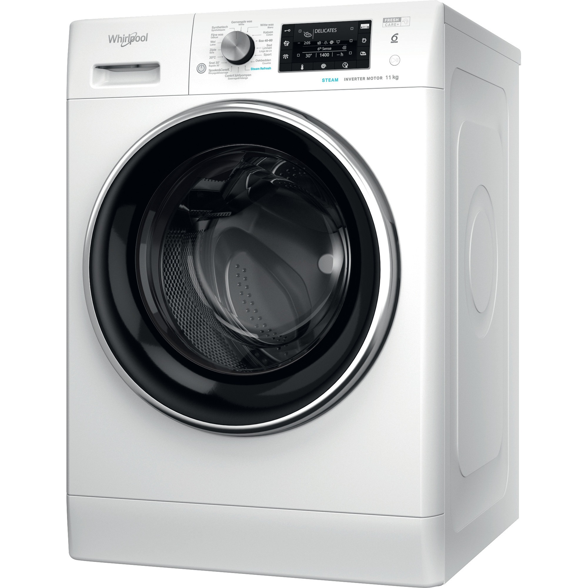 Whirlpool FFD 11469E BCV BE Wasmachine Wit aanbieding