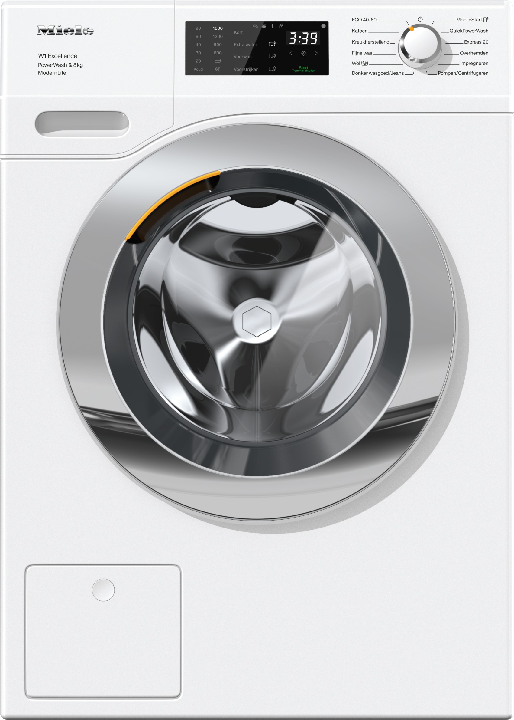 Miele WEF 375 WPS Wasmachine Wit aanbieding