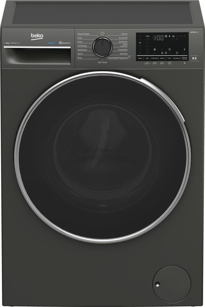 Beko B3WT58410M2 Wasmachine Zwart aanbieding