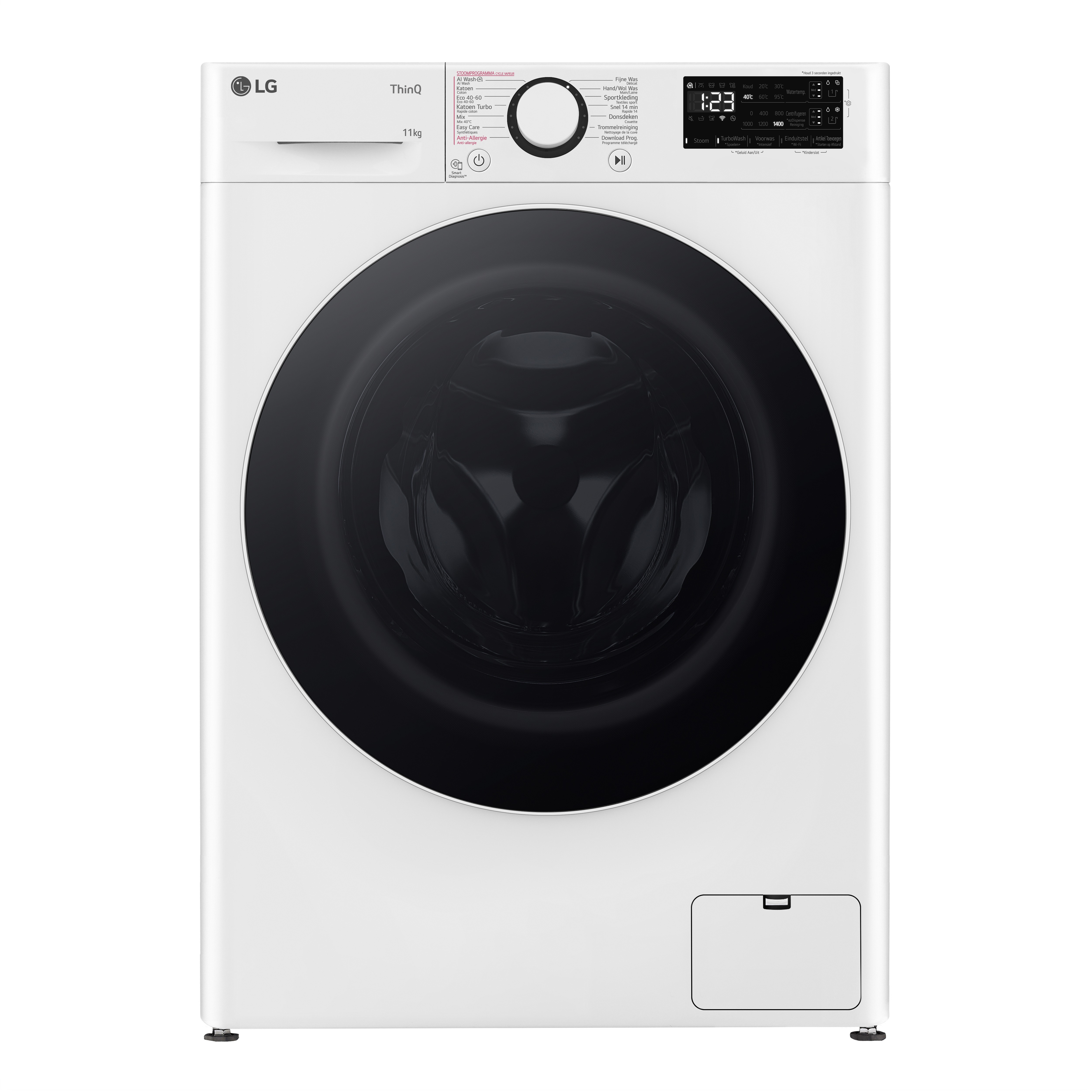 LG F4WR3511S0W Wasmachine aanbieding