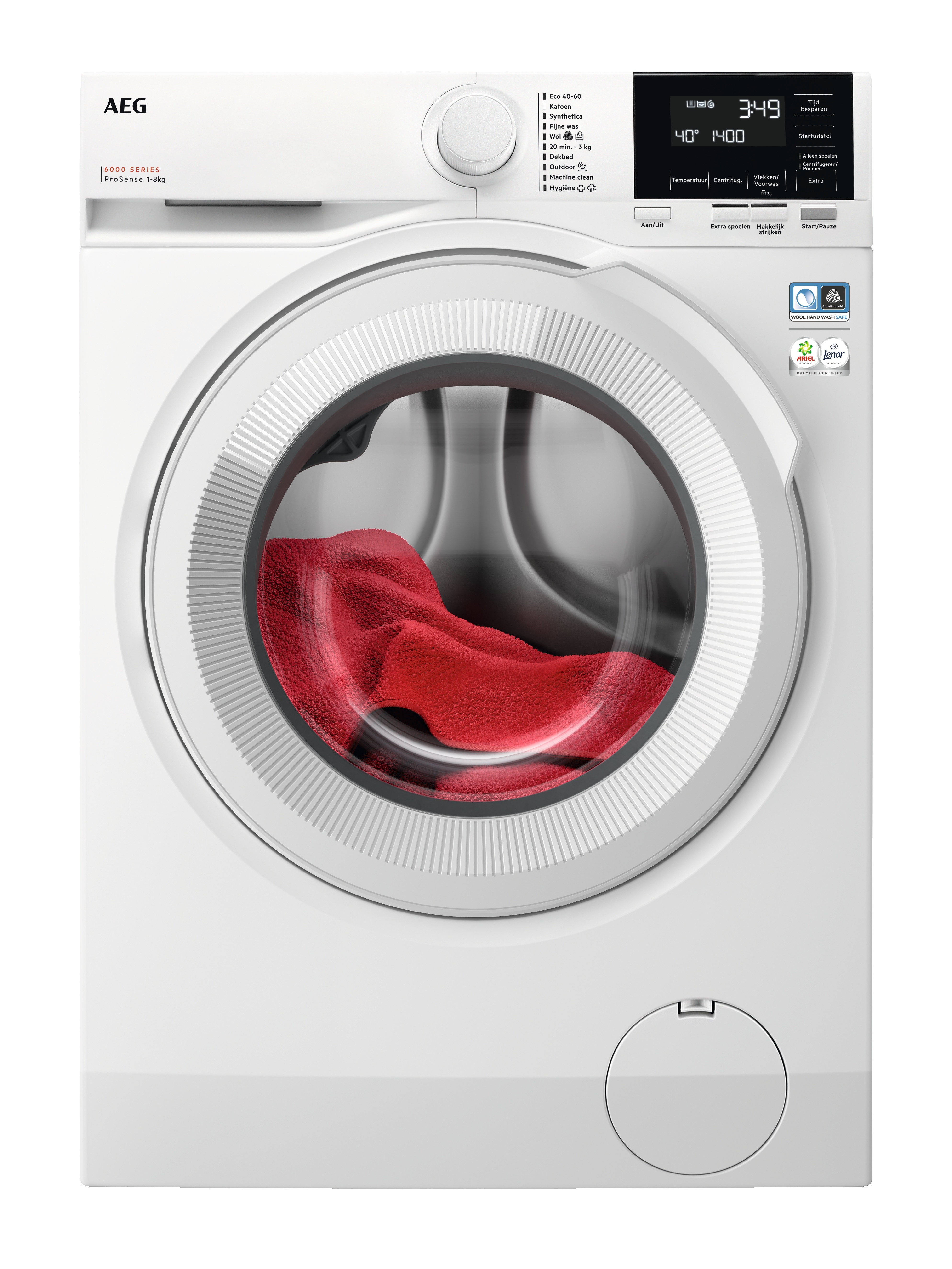 AEG LR63842 Wasmachine Wit aanbieding