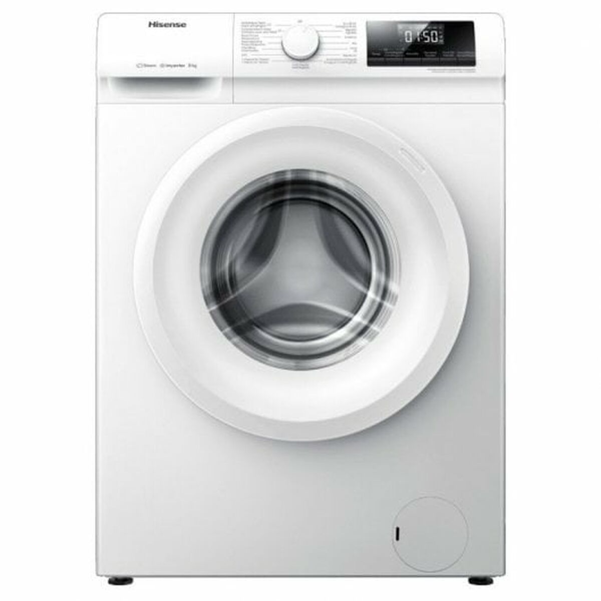 Wasmachine Hisense WFQP801419VM 1400 rpm 8 kg aanbieding