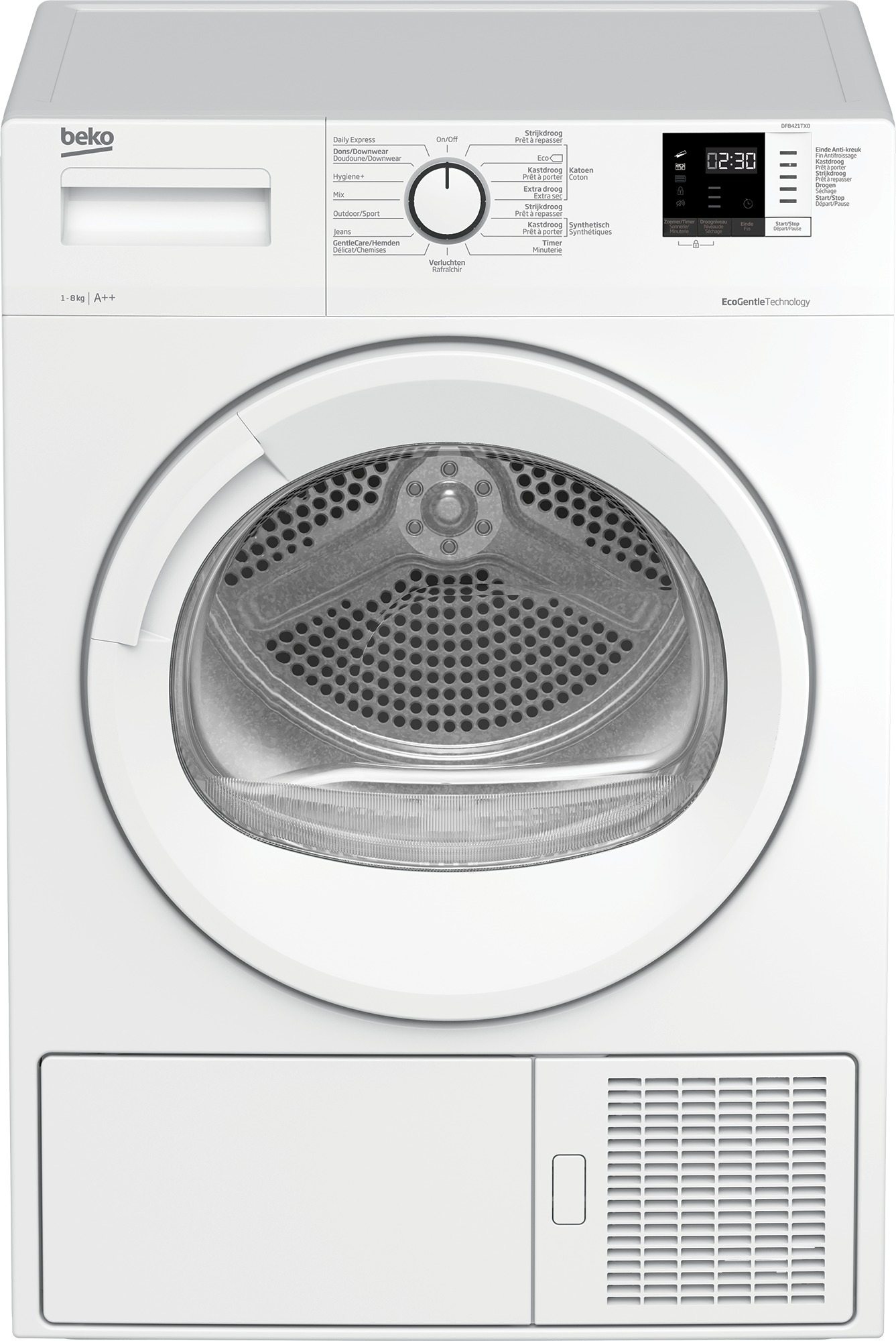 Beko DF8421TX0 Warmtepompdroger Wit aanbieding