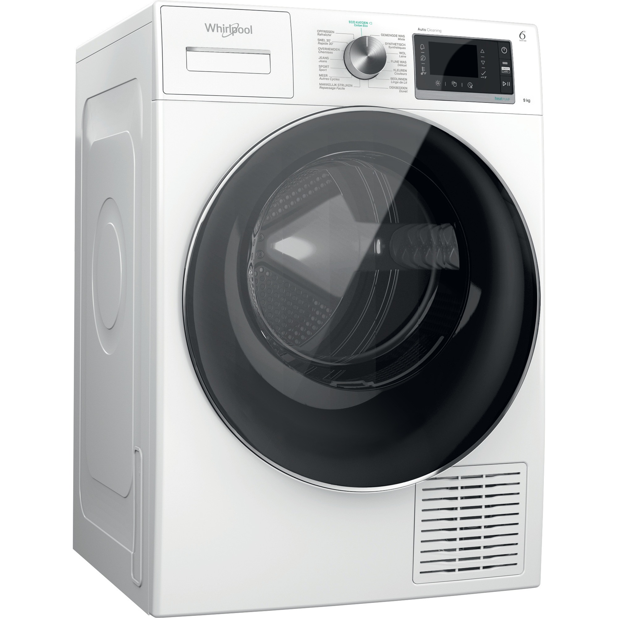 Whirlpool W6 D94WR BE Warmtepompdroger Wit aanbieding