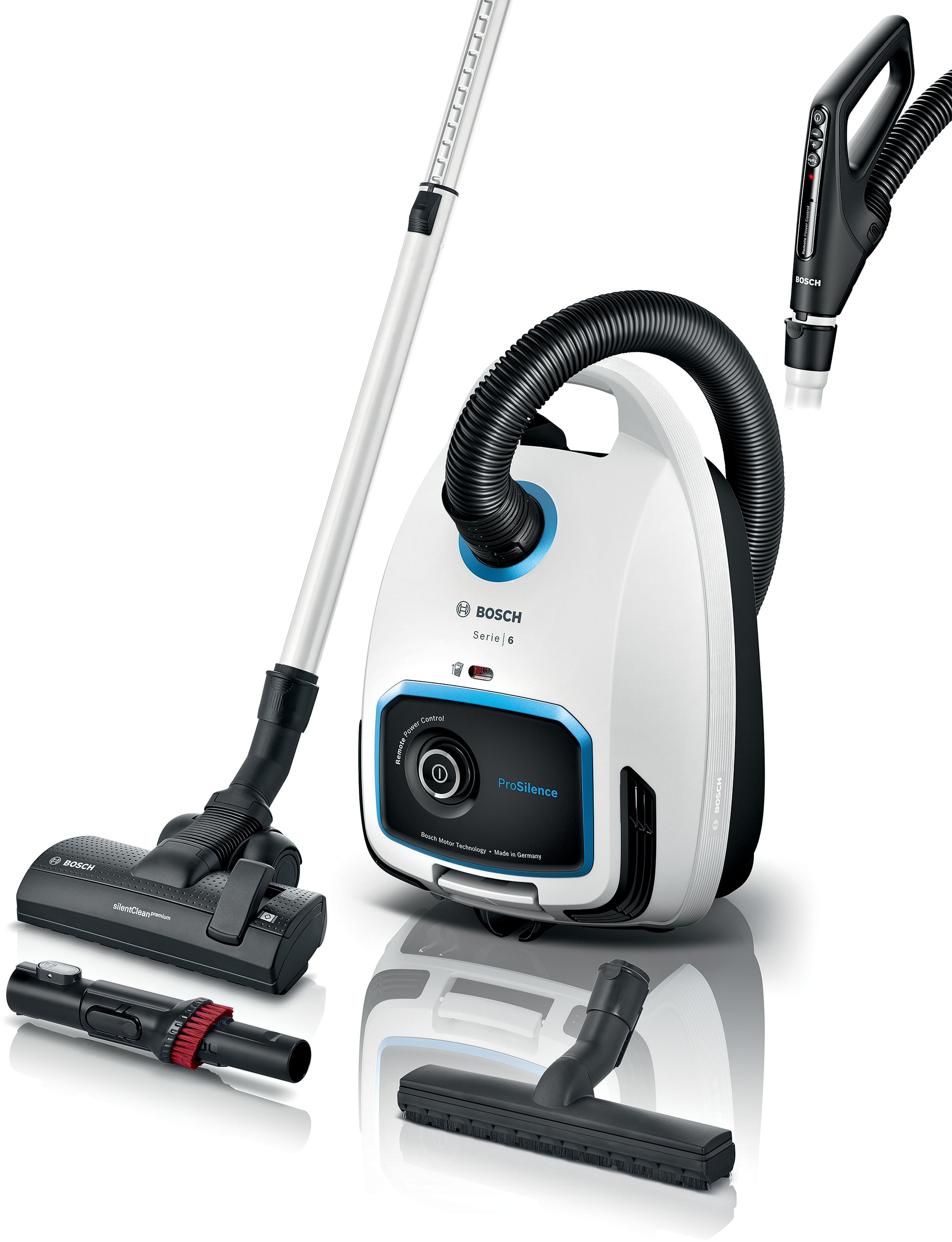 Bosch BGB6SIL1 ProSilence Stofzuiger Wit aanbieding