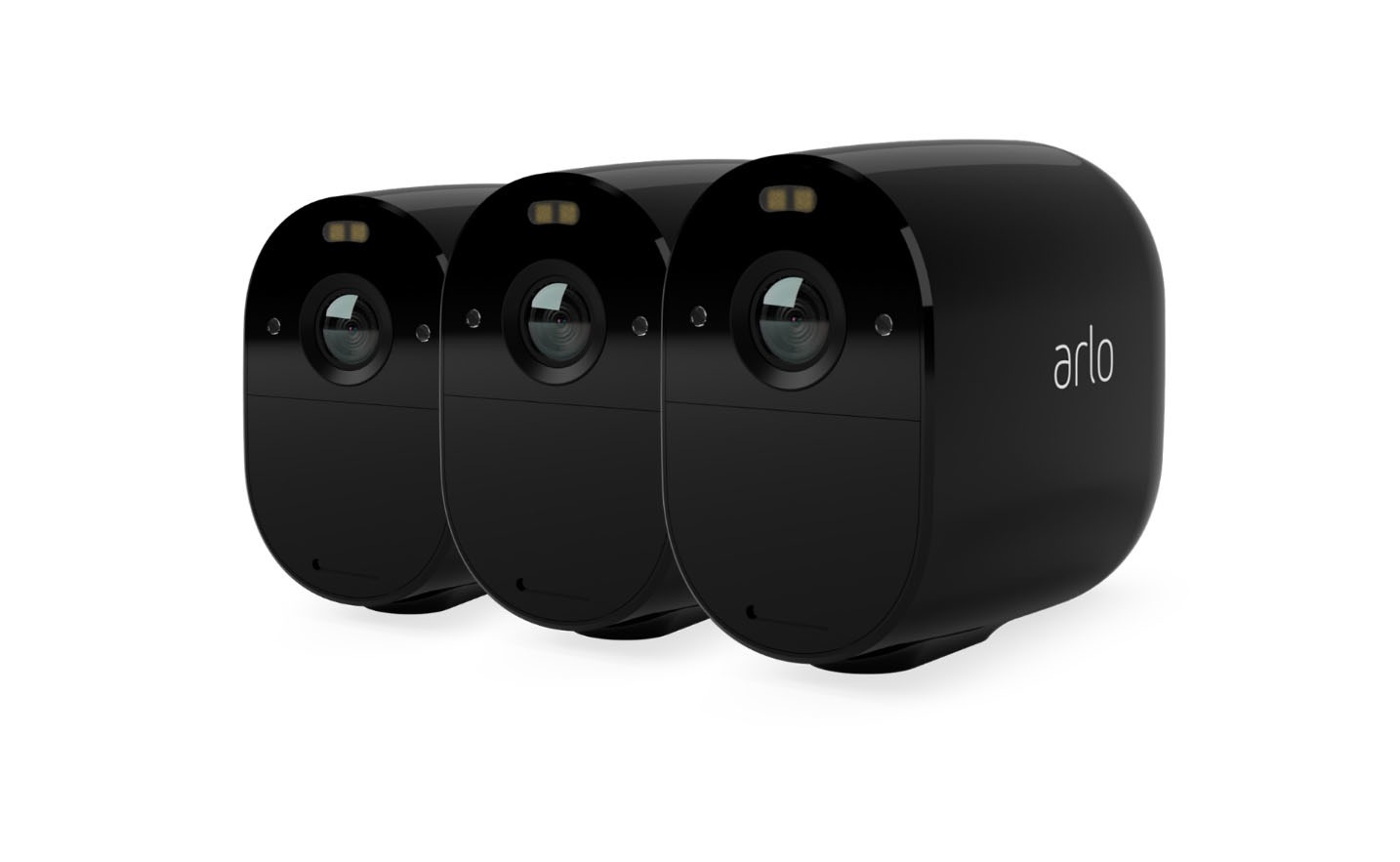 Arlo Essential Spotlight Camera 3-Pack IP-camera Zwart aanbieding