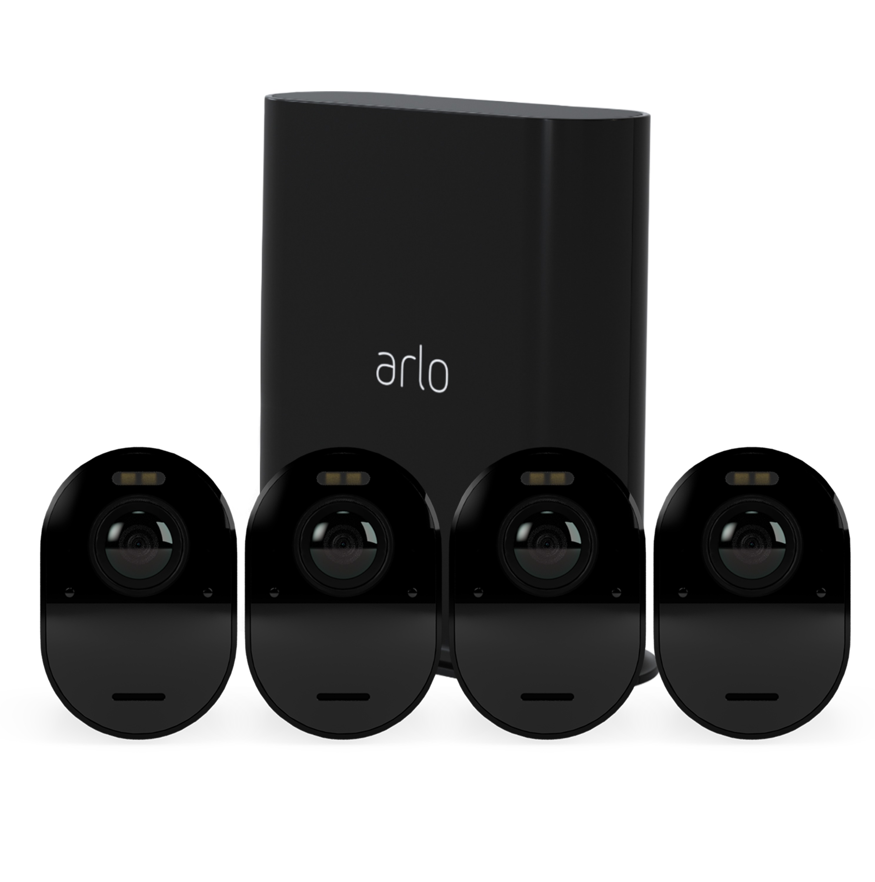 Arlo Ultra 2 wire-free 4-pack IP-camera Zwart aanbieding