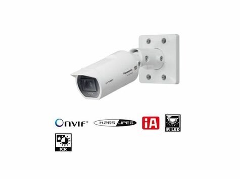 i-PRO 4MP Bullet camera outdoor IR LED 2.9 - 7.3 mm lens aanbieding