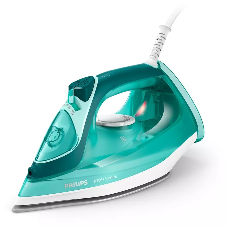 Philips DST3030/70 Stoomstrijkijzer Blauw aanbieding