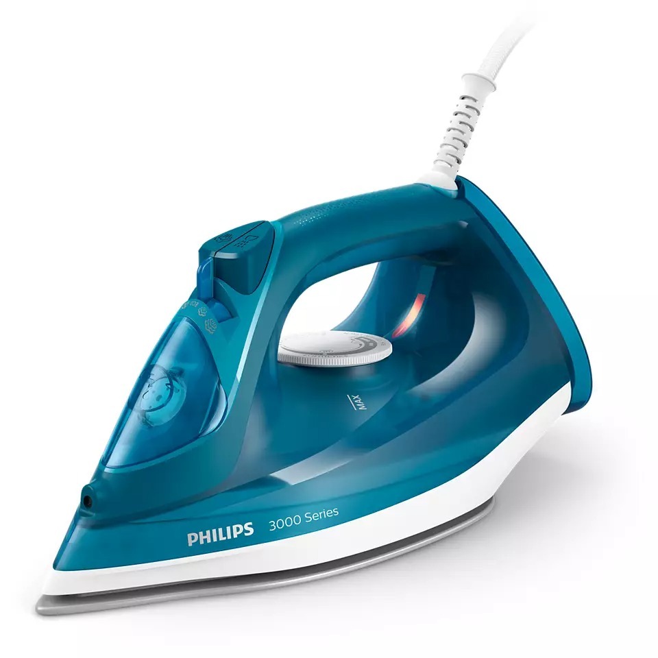 Philips DST3040/70 Stoomstrijkijzer Blauw aanbieding