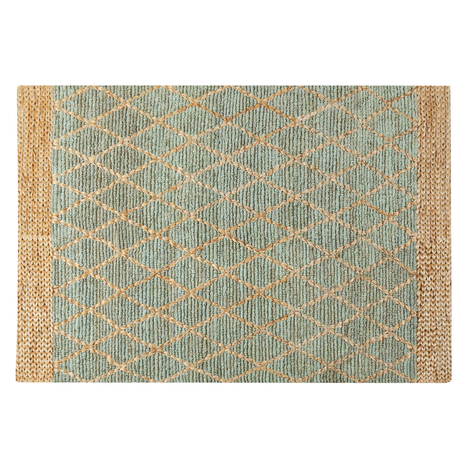 Beliani TELLIKAYA - Laagpolig-Beige-Jute aanbieding