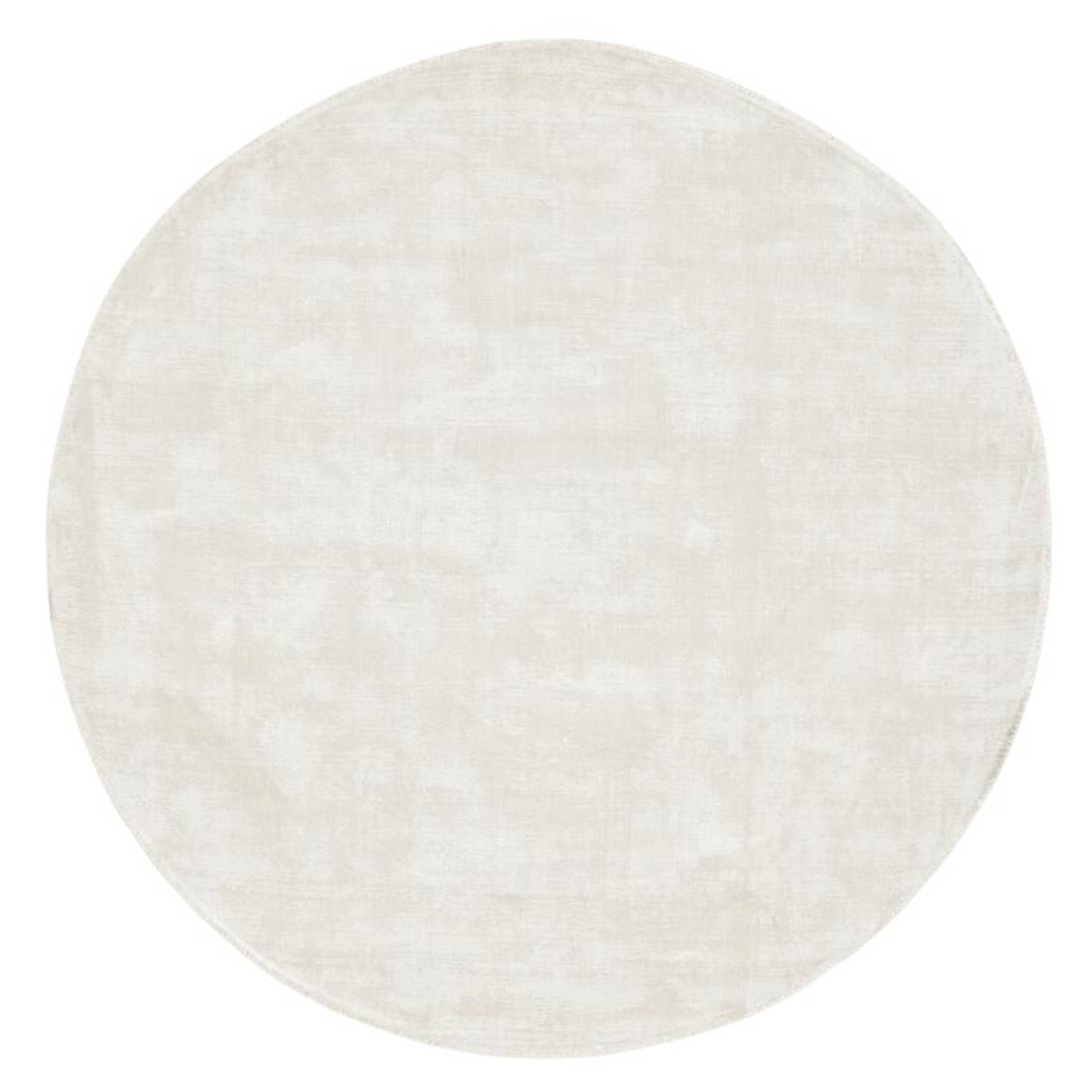 MUST Living Carpet La Belle round small,Ø150 cm, sand, 100% viscose aanbieding