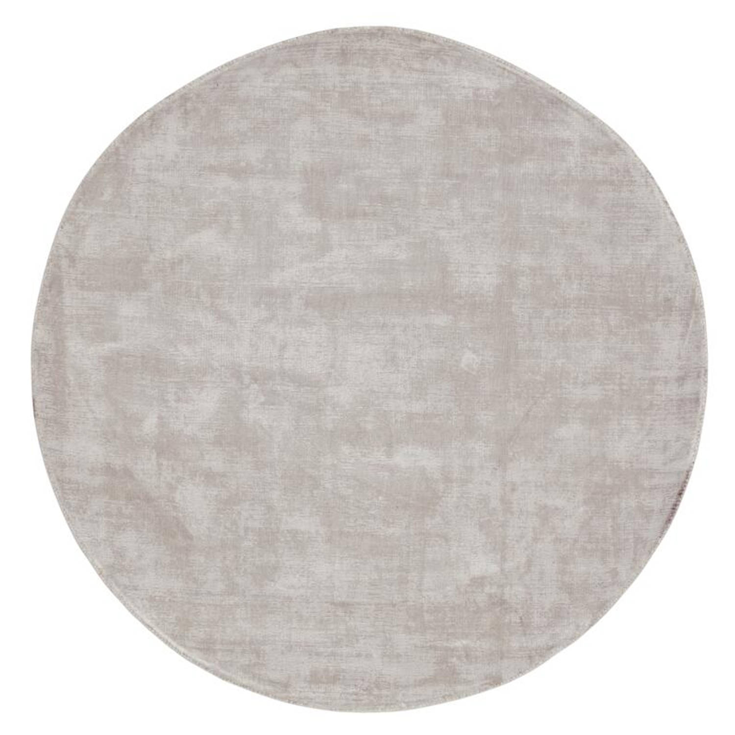 MUST Living Carpet La Belle round small,Ø150 cm, light grey, 100% v... aanbieding