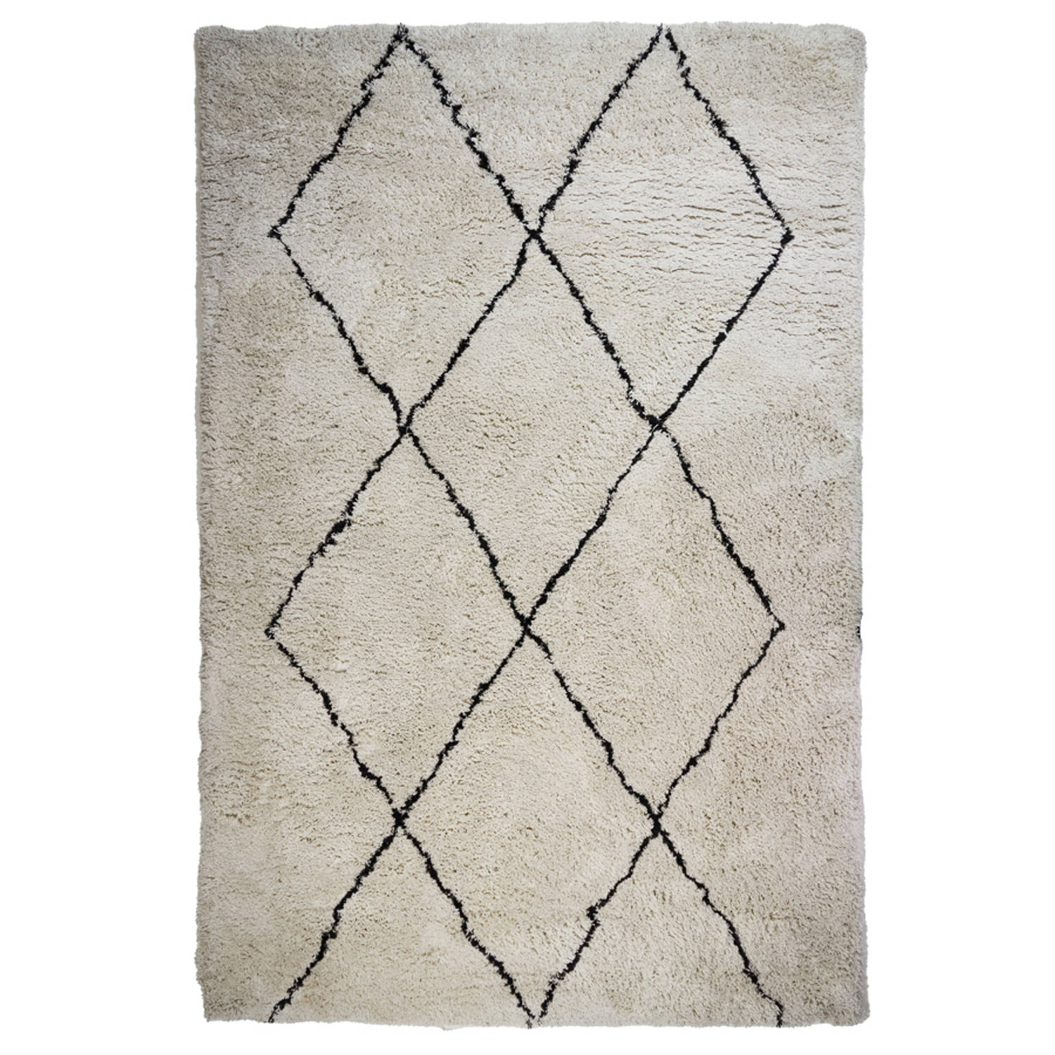 Light&living Vloerkleed 300x200 cm XAMURI naturel-zwart aanbieding