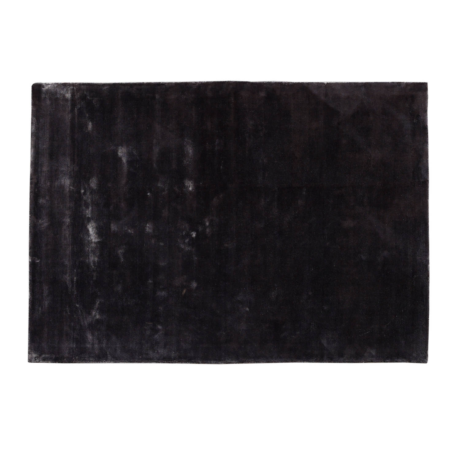 PTMD Flavia Black viscose handwoven carpet S aanbieding