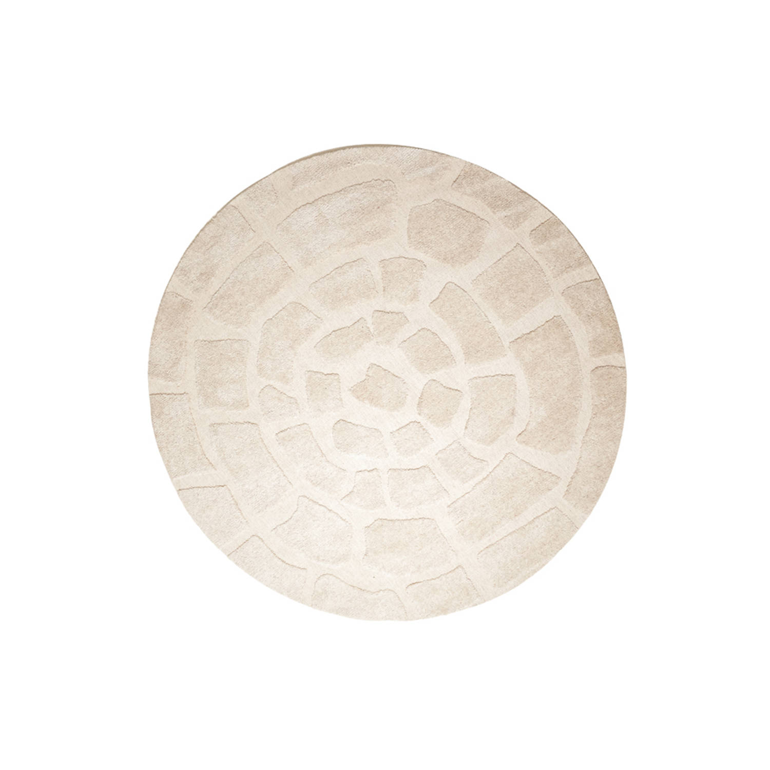 Light&living Vloerkleed Ø220 cm BAJELO beige aanbieding