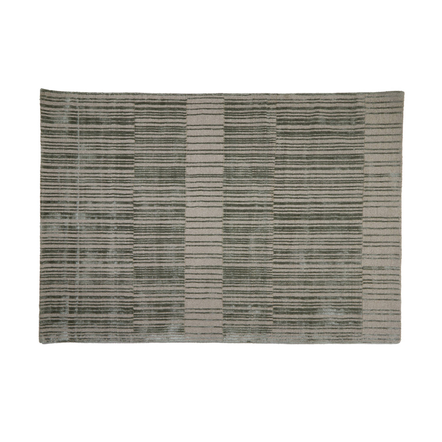 Light&living Vloerkleed 230x160 cm BOSASO licht bruin-olijf groen aanbieding