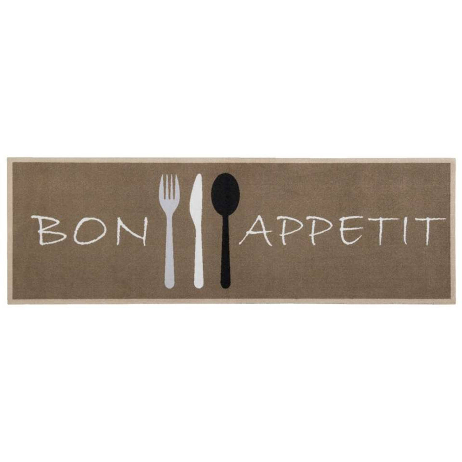 Keukenloper Bon Appetit - 50x150 cm aanbieding