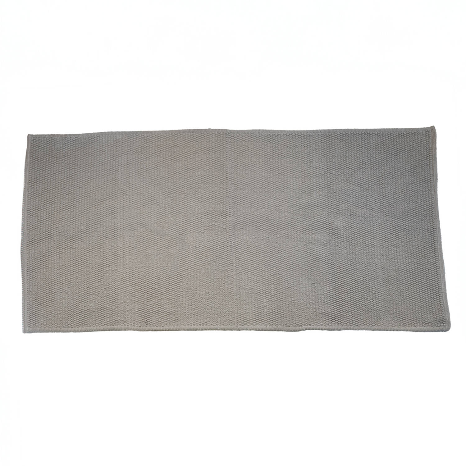 Giga Meubel - Badmat Rechthoek - Grijs Katoen - 60x110x1cm - Jovi aanbieding