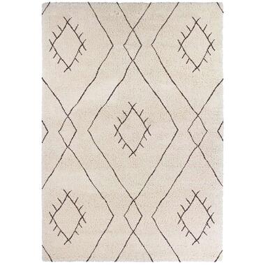 Vloerkleed Vantore - beige/bruin - 120x170 cm - Leen Bakker aanbieding