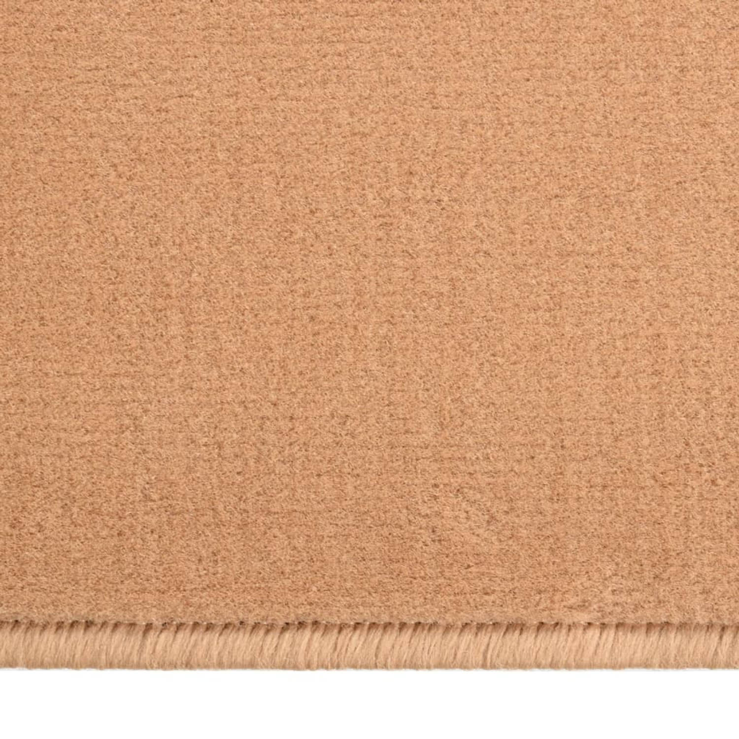 The Living Store Tapijtloper Beige 100x250cm - 100% Polypropyleen - Duurzaam aanbieding