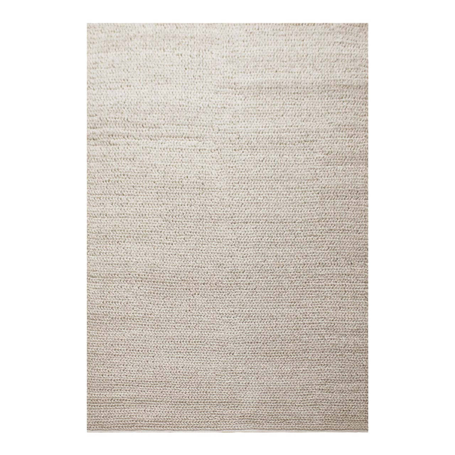 Mandi vloerkleed handgeweven 160x230cm naturel. aanbieding