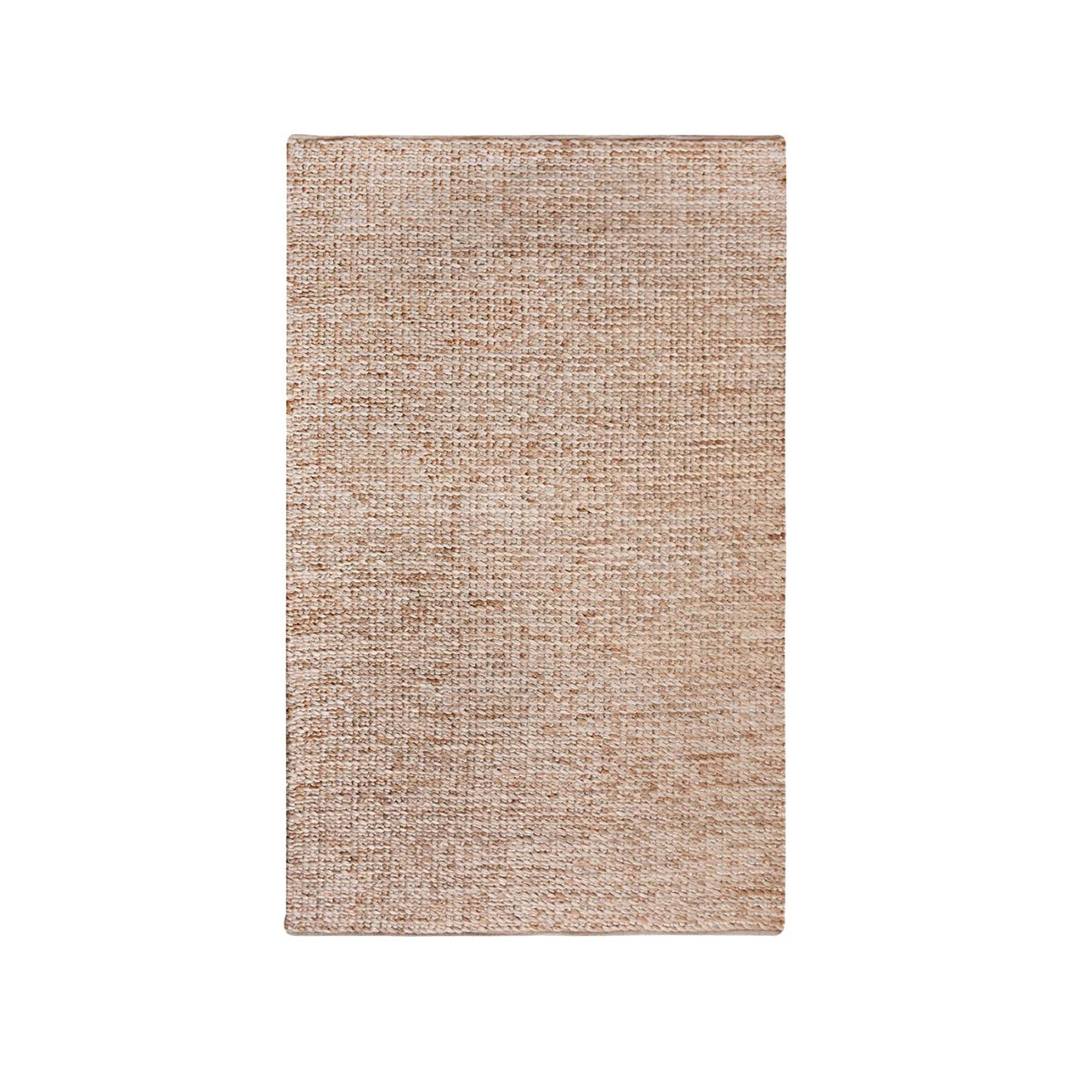 Salem vloerkleed handgeweven 160x230cm naturel. aanbieding