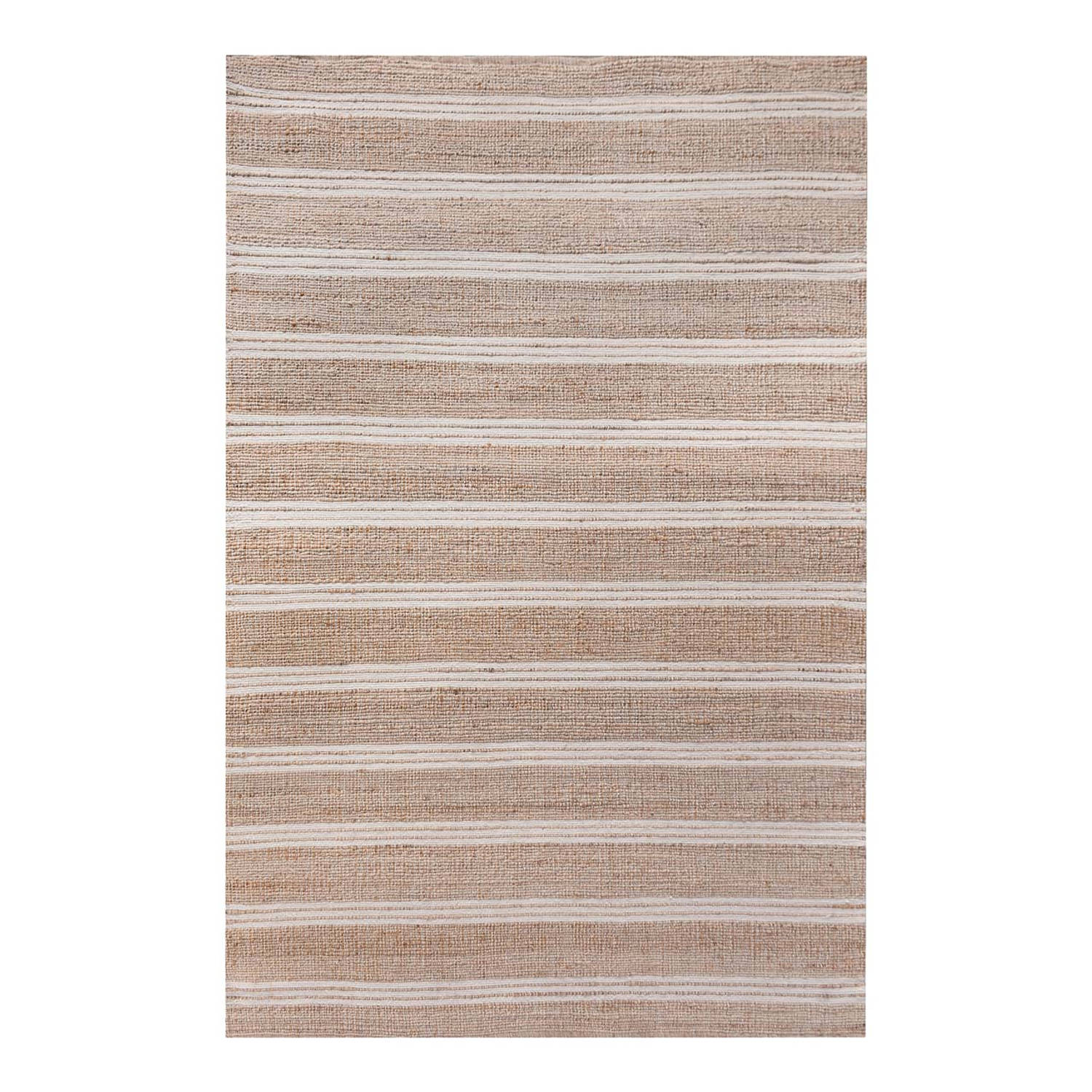 Kavali vloerkleed handgeweven 200x300cm naturel, offwhite. aanbieding