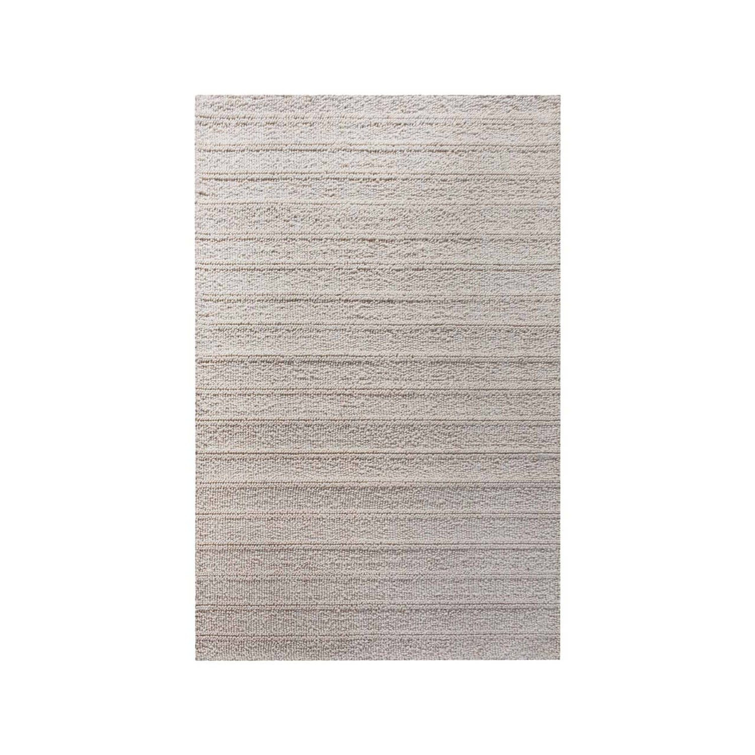 Dehli vloerkleed handgeweven 160x230cm offwhite. aanbieding