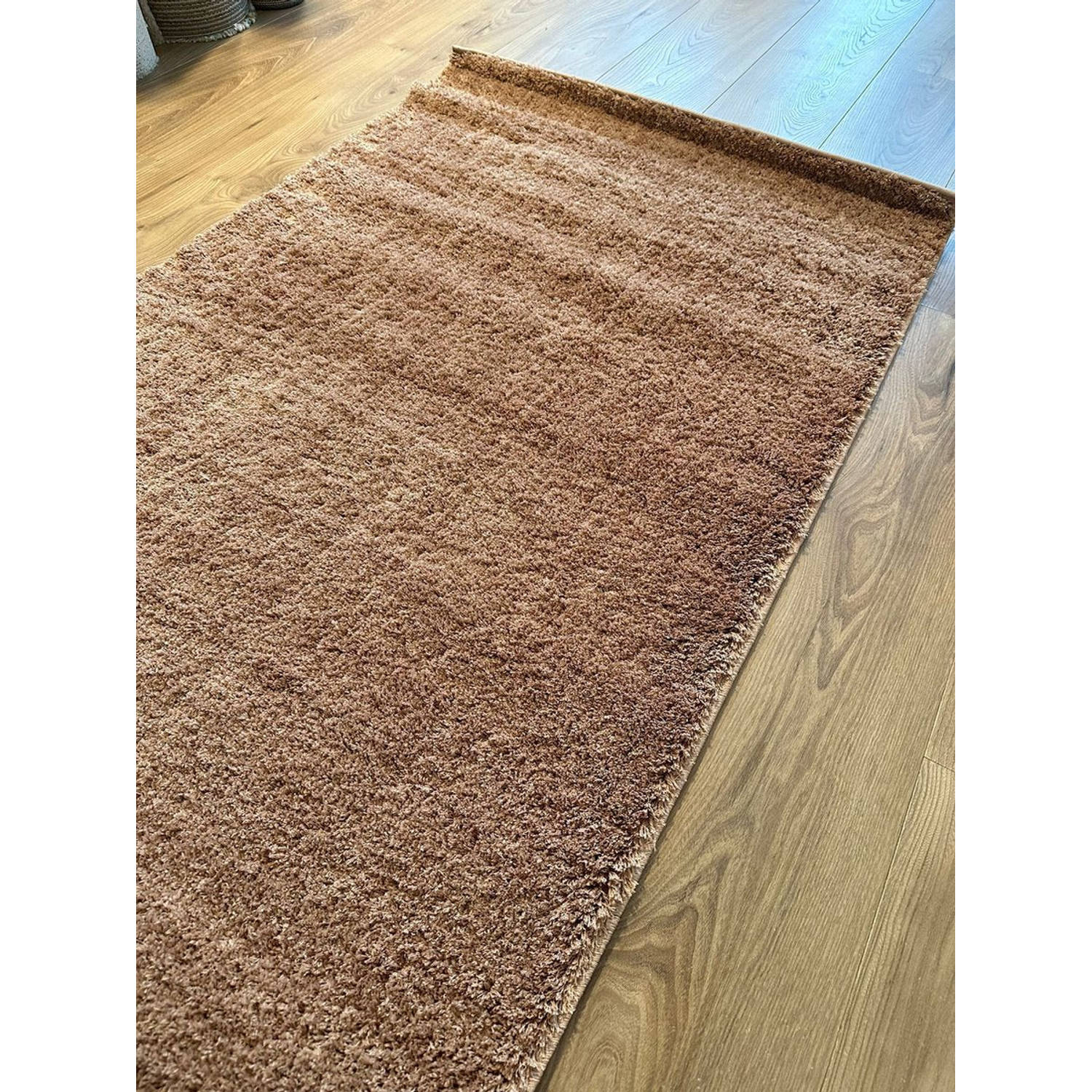 Luxe Zachte Loper - Oud Roze Hoogpolig - 80x300 cm - Keukenloper - Karpet - Vloerkleed - Vloerkleden - Loper Tapijt aanbieding