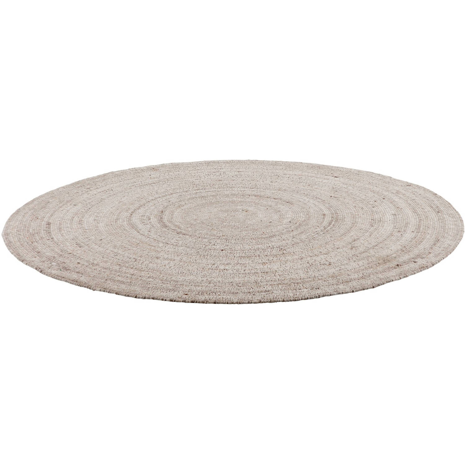 MUST Living Carpet Sterling round large,Ø200 cm, Beige, 80% wool 20... aanbieding