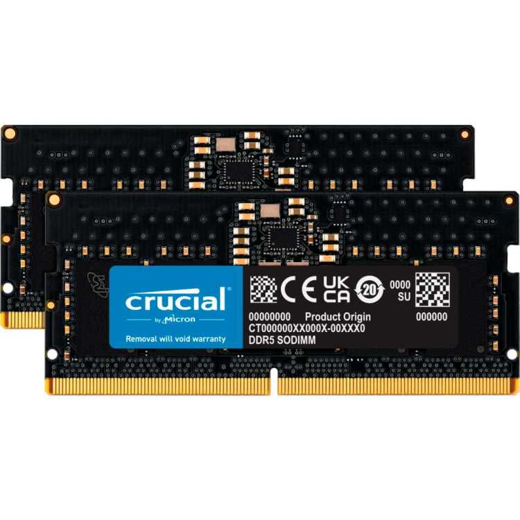 Crucial 16 GB DDR5-5600 Kit werkgeheugen aanbieding