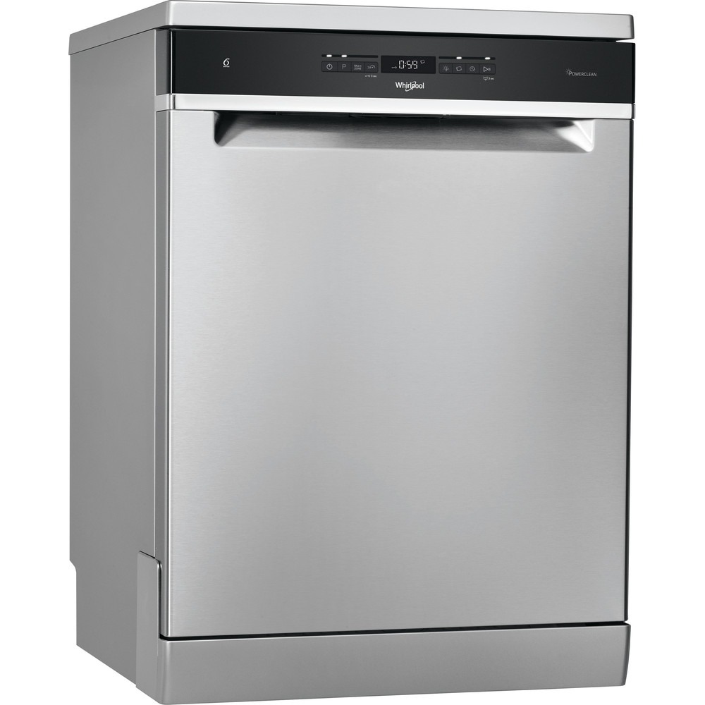 Whirlpool WFO 3T141 P X Vrijstaande vaatwasser Rvs aanbieding