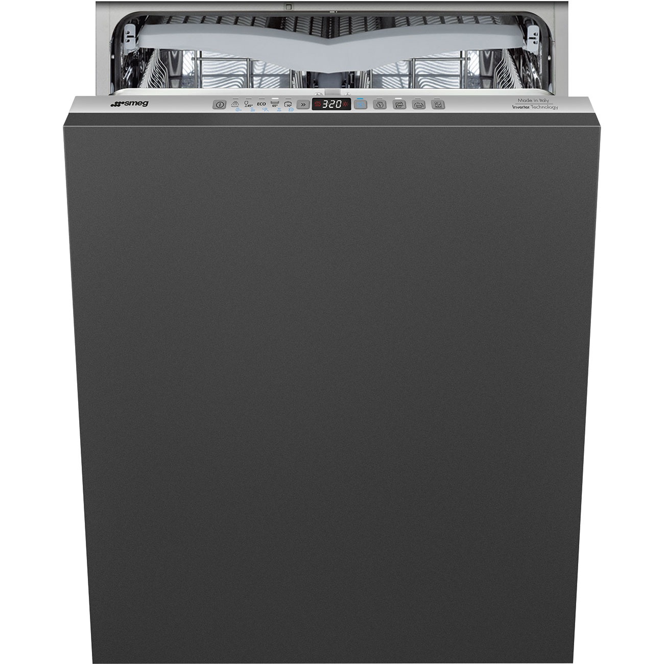 Smeg STL332CH Vaatwasser Zilver aanbieding