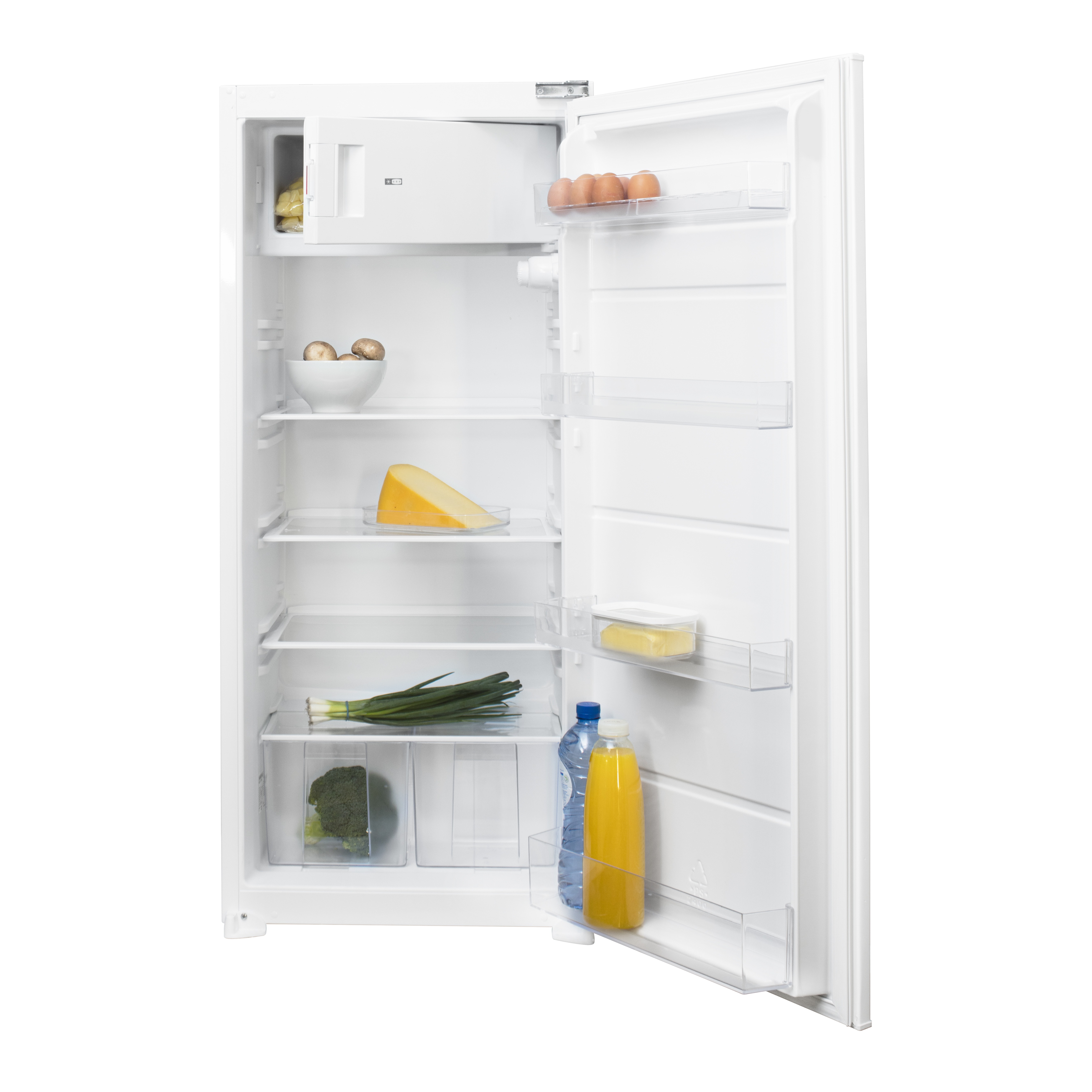 Inventum IKV1221S Inbouw koelkast met vriesvak Wit aanbieding