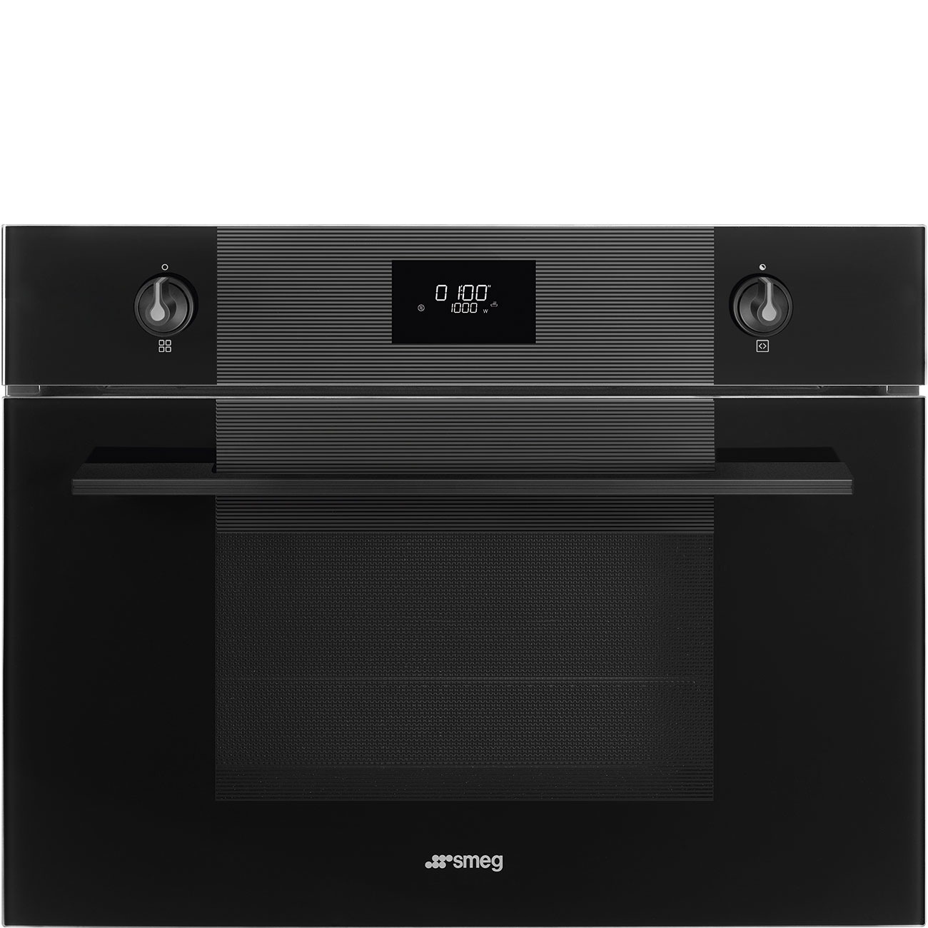 Smeg SF4101MCNO Inbouw combi magnetron Zwart aanbieding