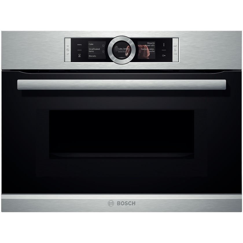 Bosch CMG636NS2 EXCLUSIV Inbouw ovens met magnetron Zilver aanbieding