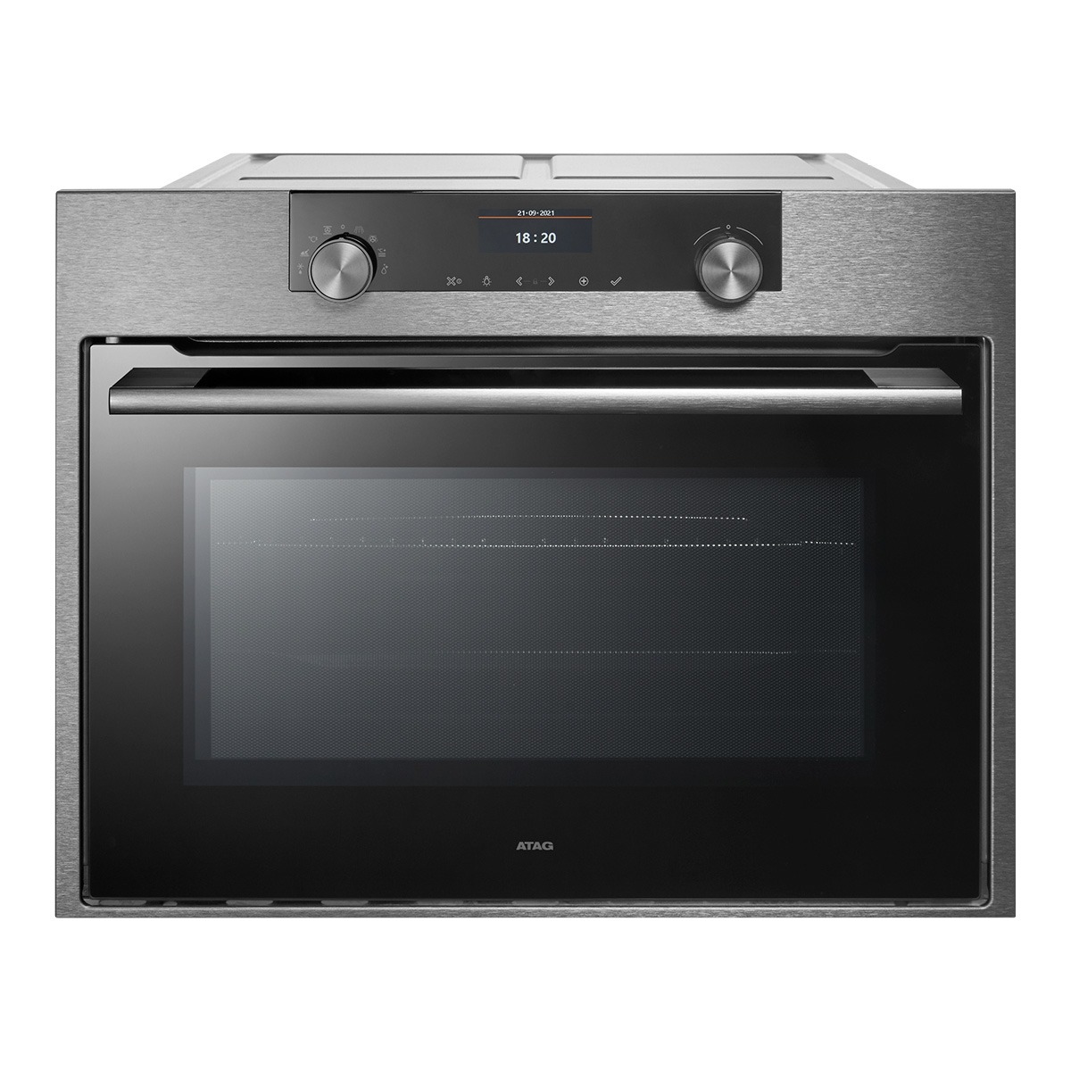 Atag BCM46121C Inbouw ovens met magnetron Zwart aanbieding