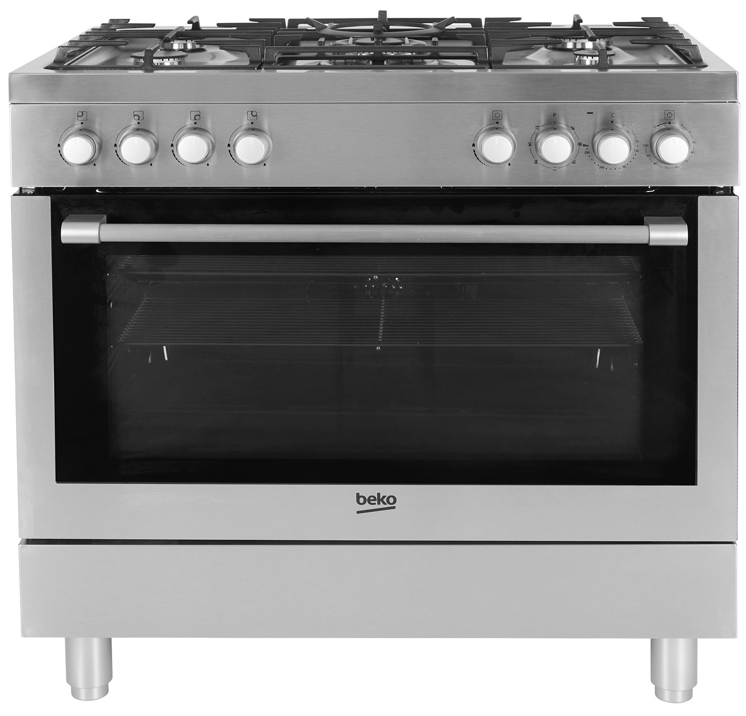 Beko GM15120DXPR NL Gasfornuis Zilver aanbieding