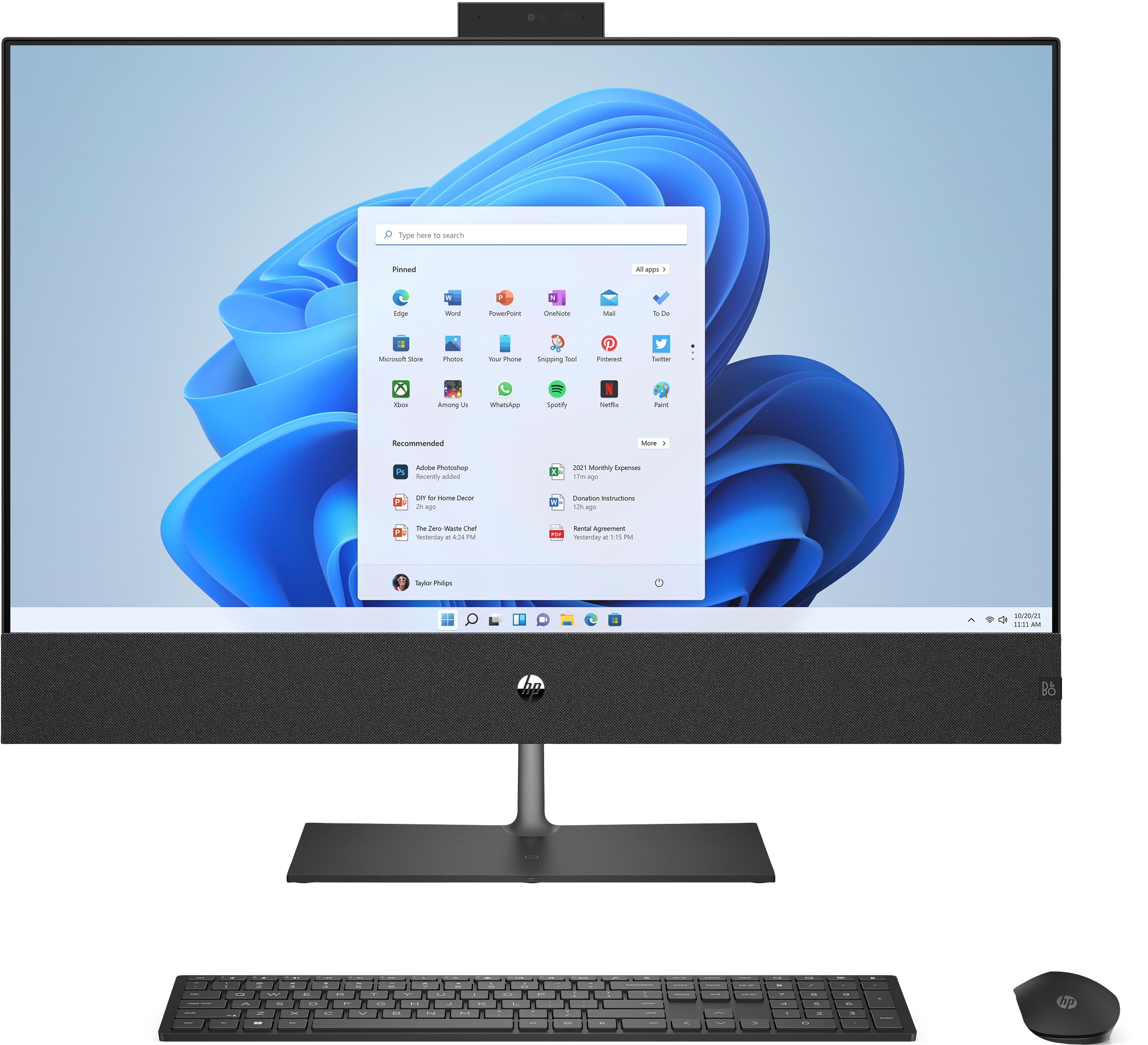 HP Pavilion 32-b0420nd All-in-one PC Zwart aanbieding