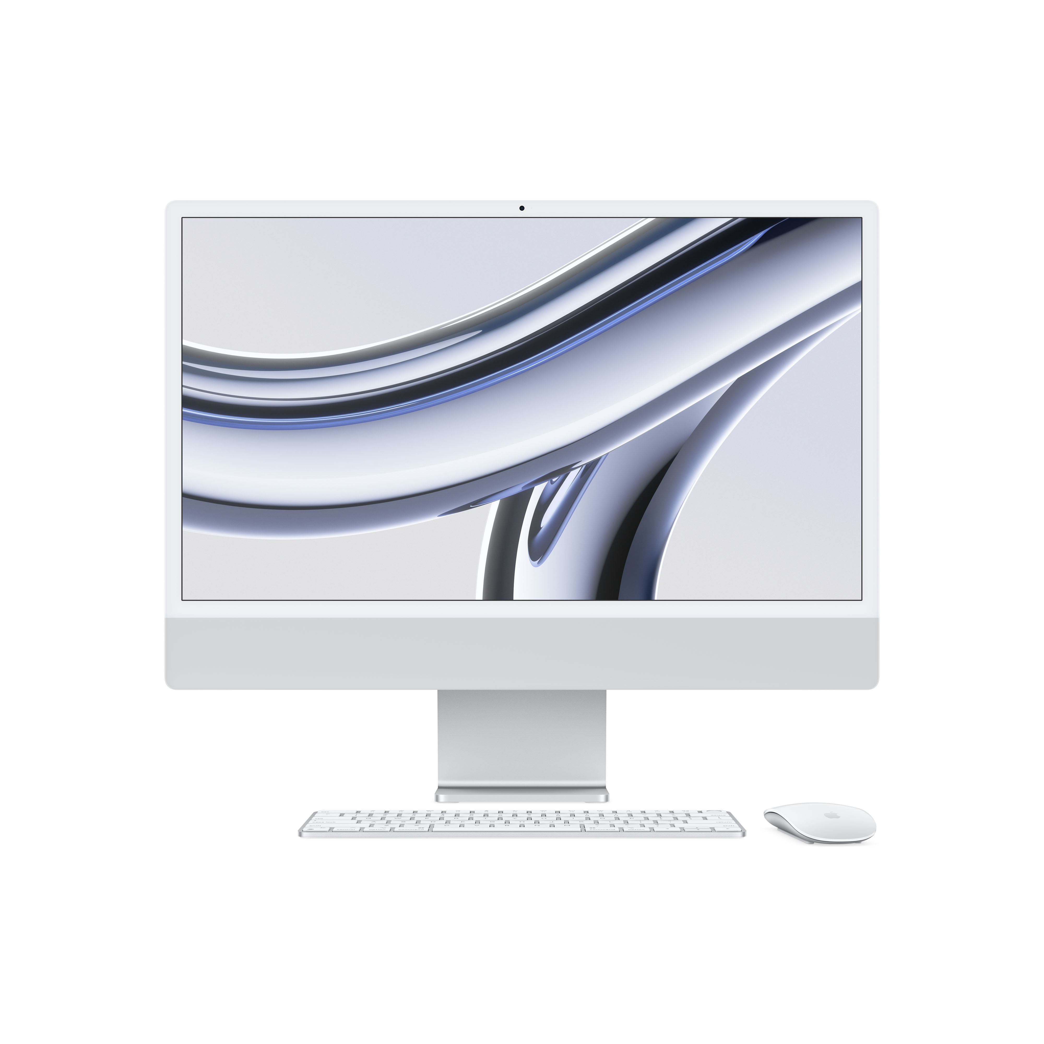 Apple iMac 24 (2023) M3 (8 core CPU/10 core GPU) 256GB All-in-one PC Zilver aanbieding