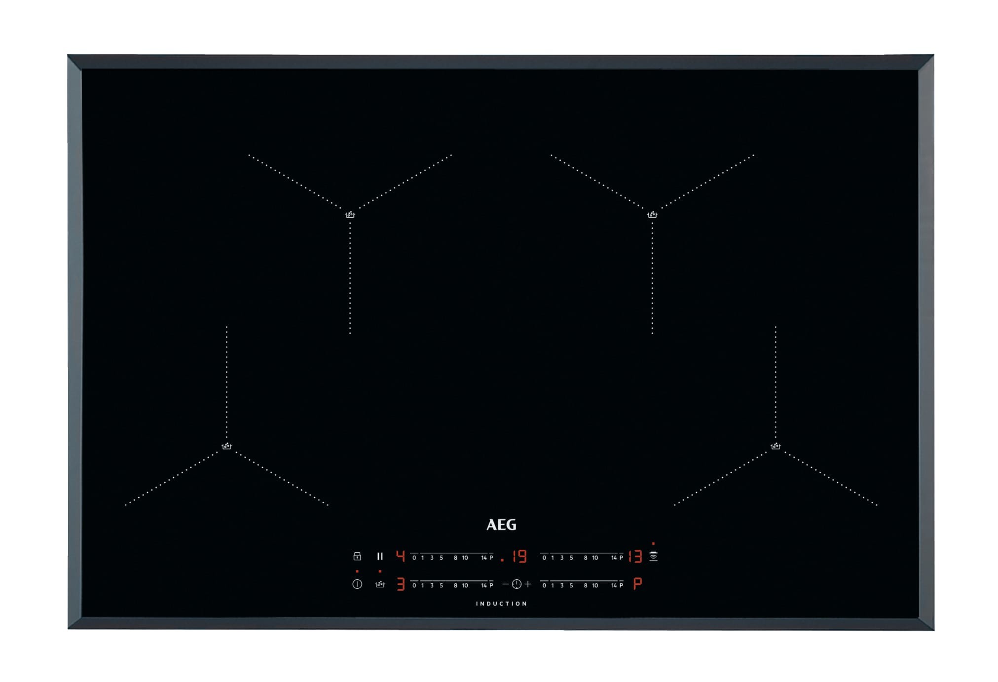 AEG IAE84411FB Inductie inbouwkookplaat Zwart aanbieding