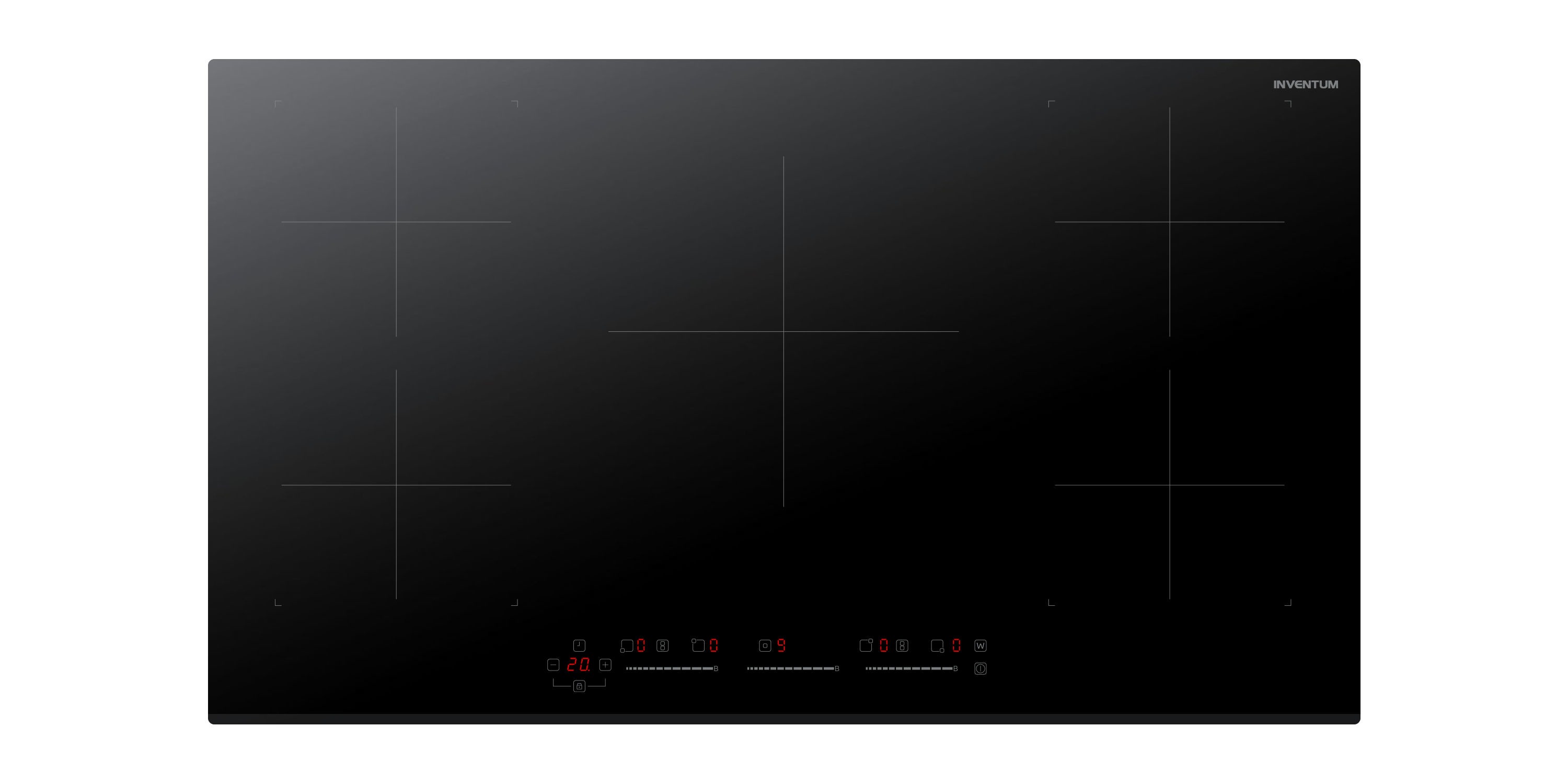 Inventum IKI9035 Inductie inbouwkookplaat Zwart aanbieding