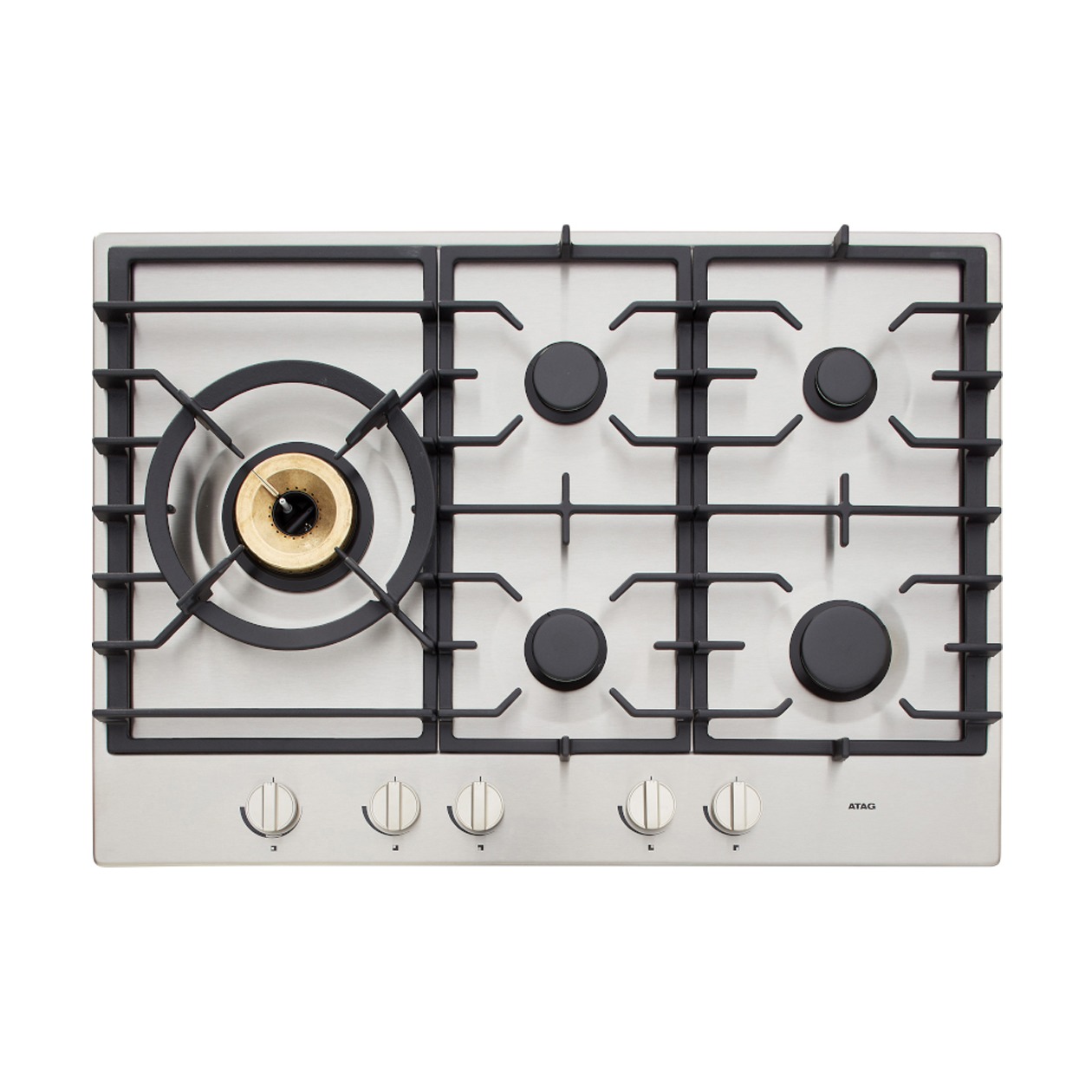 Atag HG7511EBA Gas inbouwkookplaat Zwart aanbieding