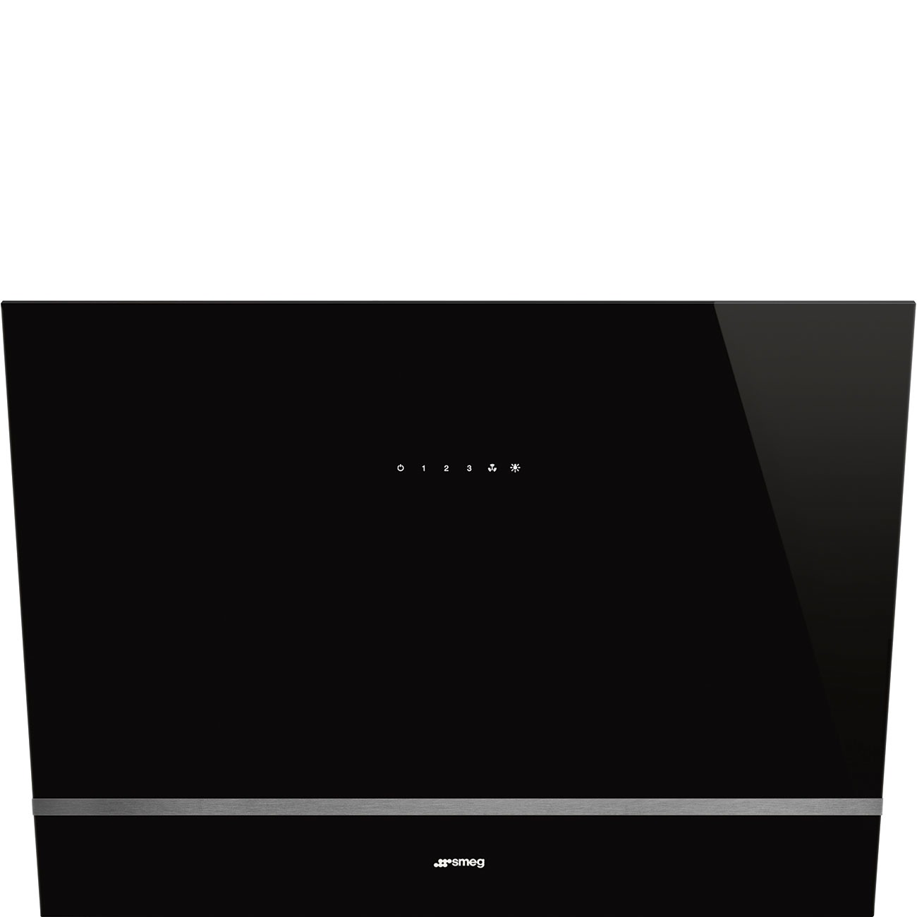 Smeg KV28N Schouwkap Zwart aanbieding