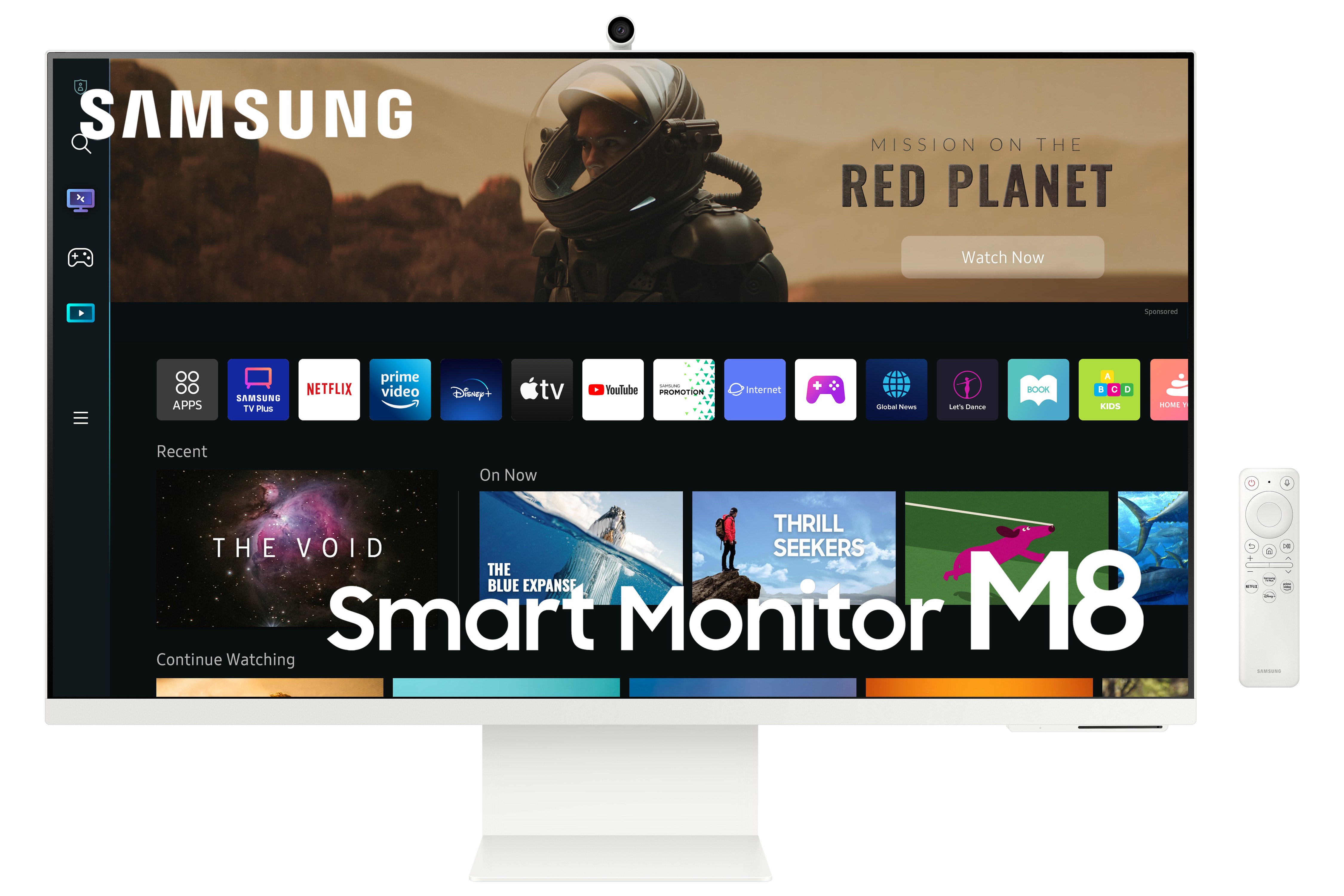 Samsung Smart Monitor M8 (2022) LS32BM801UUXEN Monitor Wit aanbieding